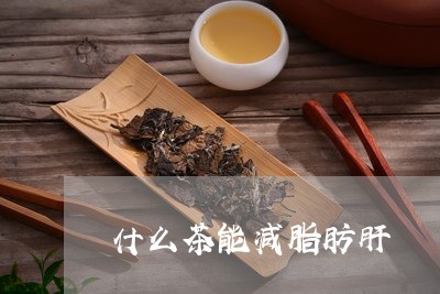 什么茶能减脂肪肝/2023032378384