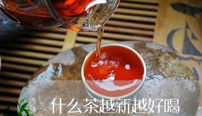 什么茶越新越好喝/2023032401617