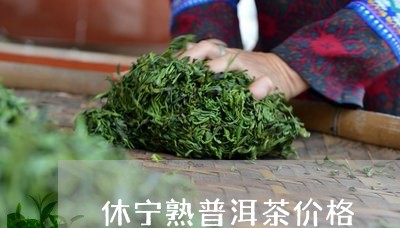 休宁熟普洱茶价格/2023031797050