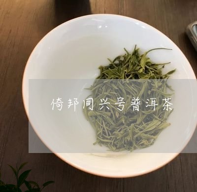 倚邦同兴号普洱茶/2023033140591