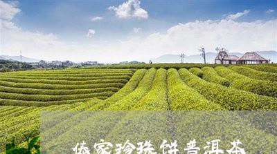 傣家珍珠饼普洱茶/2023040160404