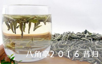 八角亭2016昔归/2023031930893