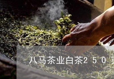 八马茶业白茶250克价格/2023033031695