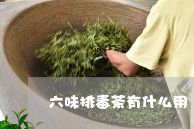 六味排毒茶有什么用/2023041538370