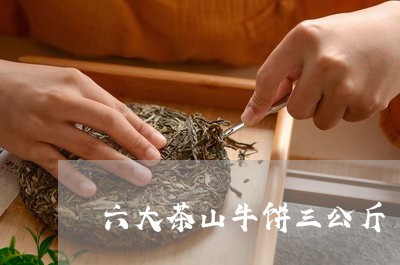 六大茶山牛饼三公斤/2023041655141