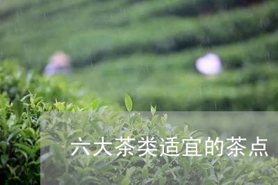 六大茶类适宜的茶点/2023041777259