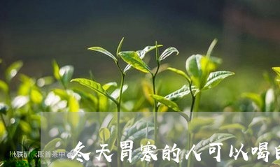 冬天胃寒的人可以喝白茶吗/2023040293938