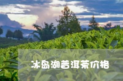 冰岛湖普洱茶价格/2023041487374