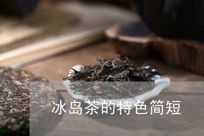 冰岛茶的特色简短/2023032805937