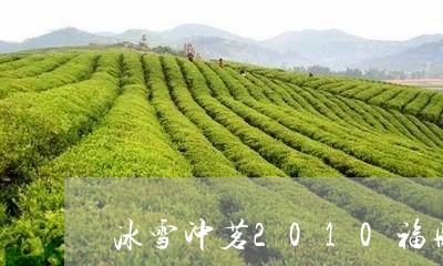 冰雪冲茗2010福鼎白茶/2023033141506