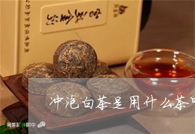 冲泡白茶是用什么茶叶泡的/2023040248242