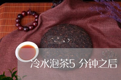 冷水泡茶5分钟之后/2023041615926