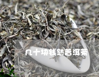 几十块钱熟普洱茶/2023032956280