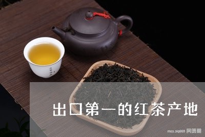 出口第一的红茶产地/2023041558370