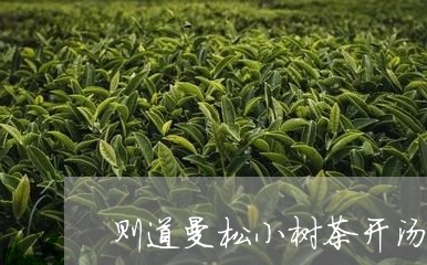 则道曼松小树茶开汤/2023041578483