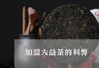 加盟大益茶的利弊/2023041330613