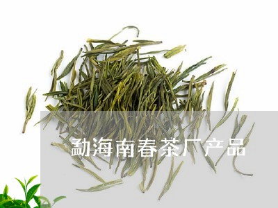 勐海南春茶厂产品/2023032506149