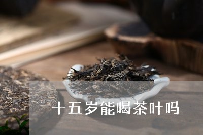 十五岁能喝茶叶吗/2023032657305