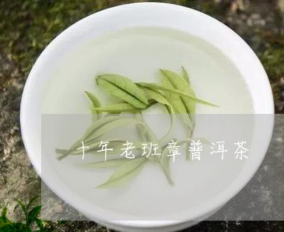 十年老班章普洱茶/2023041347360