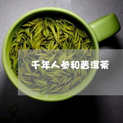 千年人参和普洱茶/2023033094948