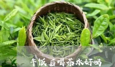 午饭后喝茶水好吗/2023032558159