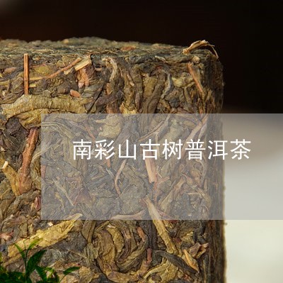 南彩山古树普洱茶/2023033106350