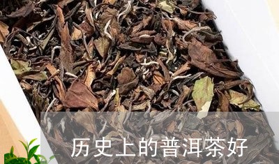 历史上的普洱茶好/2023033163079