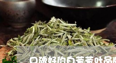 口碑好的白茶茶叶品牌大全/2023040234859