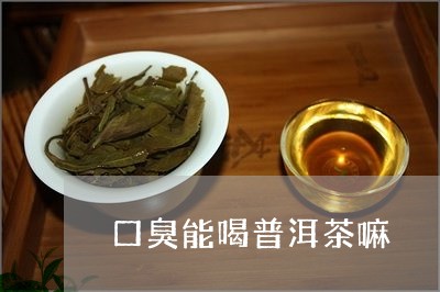 口臭能喝普洱茶嘛/2023031736369