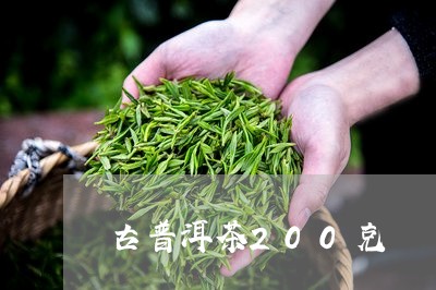 古普洱茶200克/2023041045071