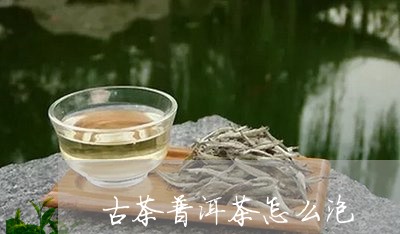 古茶普洱茶怎么泡/2023041122735