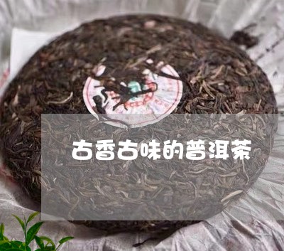 古香古味的普洱茶/2023033025350