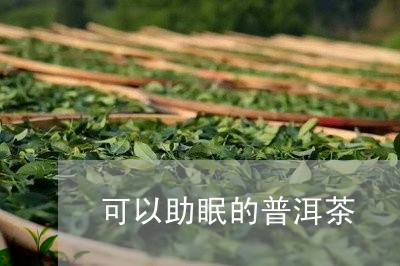 可以助眠的普洱茶/2023041332037