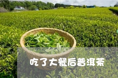 吃了大餐后普洱茶/2023041455369