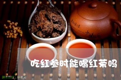 吃红参时能喝红茶吗/2023031989693