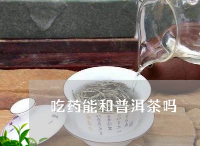 吃药能和普洱茶吗/2023031671415