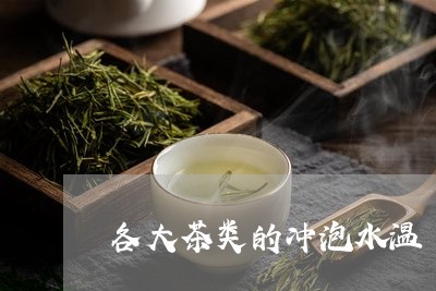 各大茶类的冲泡水温/2023032172240