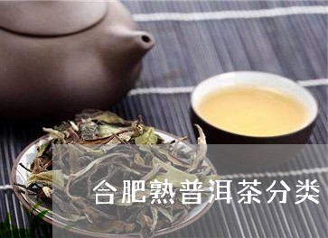 合肥熟普洱茶分类/2023031772815