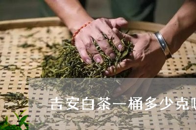 吉安白茶一桶多少克呢图片/2023040254848