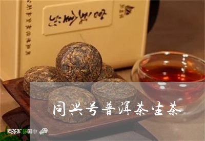 同兴号普洱茶生茶/2023041393938