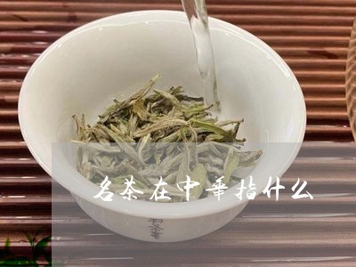 名茶在中华指什么/2023032488250