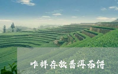 咋样存放普洱茶饼/2023031781714