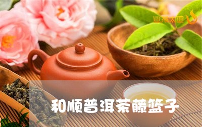 和顺普洱茶藤篮子/2023041194047