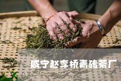 咸宁赵李桥青砖茶厂/2023032016149