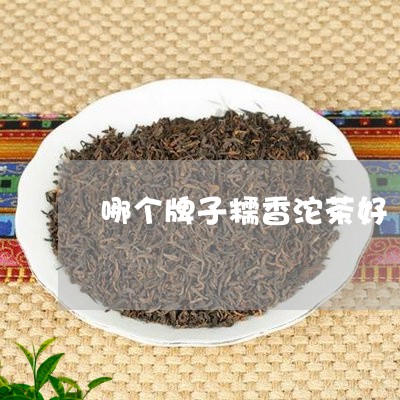 哪个牌子糯香沱茶好/2023041650584