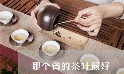 哪个省的茶叶最好/2023032677470