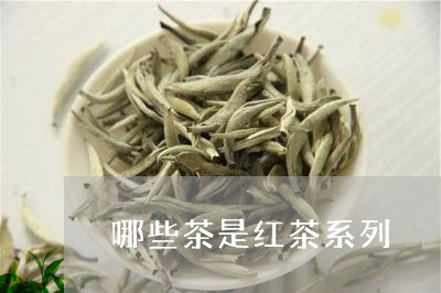 哪些茶是红茶系列/2023032492859