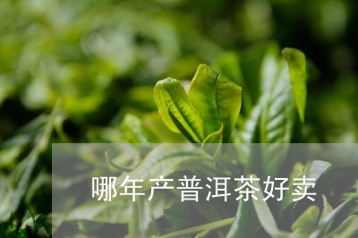 哪年产普洱茶好卖/2023041228472