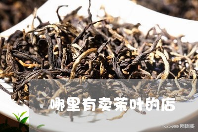 哪里有卖茶叶的店/2023032674037