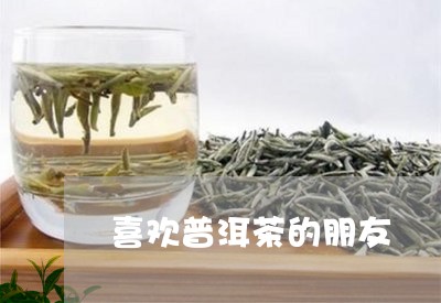 喜欢普洱茶的朋友/2023040952937